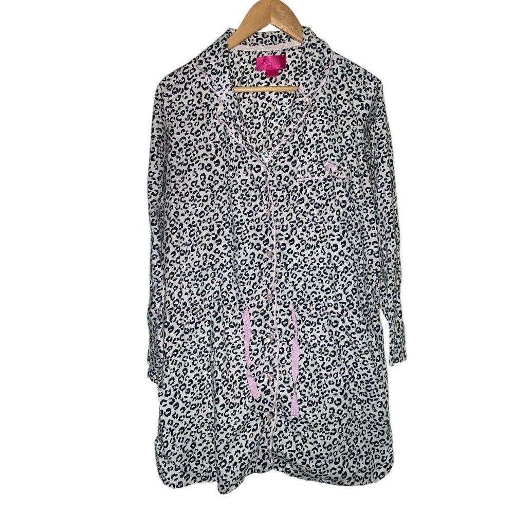 Victoria's Secret Leopard Animal Print Women's Pajama's sz S